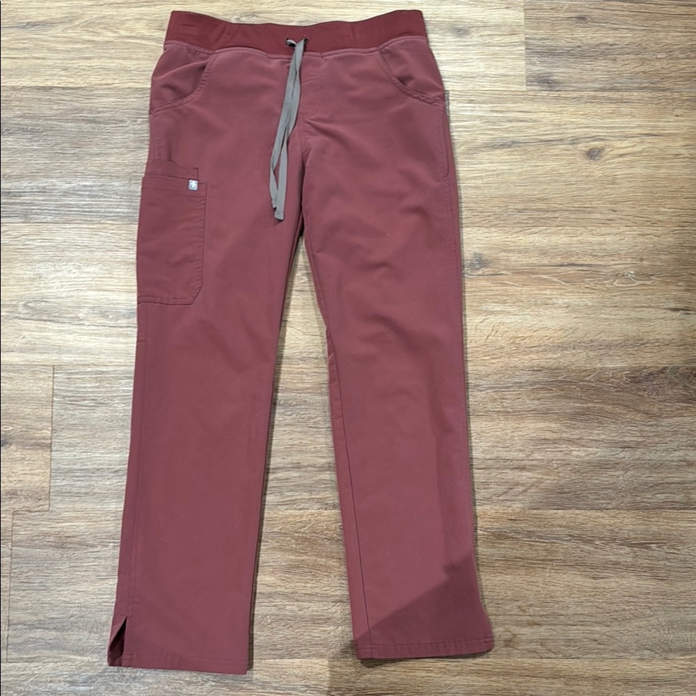 Women’s Burgundy Scrub Pants